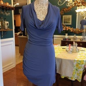 Halston Heritage blue mini dress LAST CHANCE